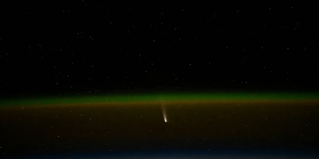 C2023A3 dalla ISS